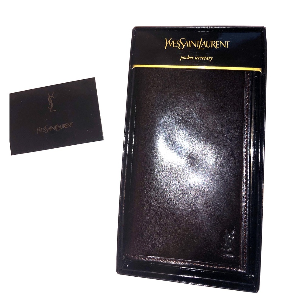 Yves Saint Laurent pocket secretary/ long wallet